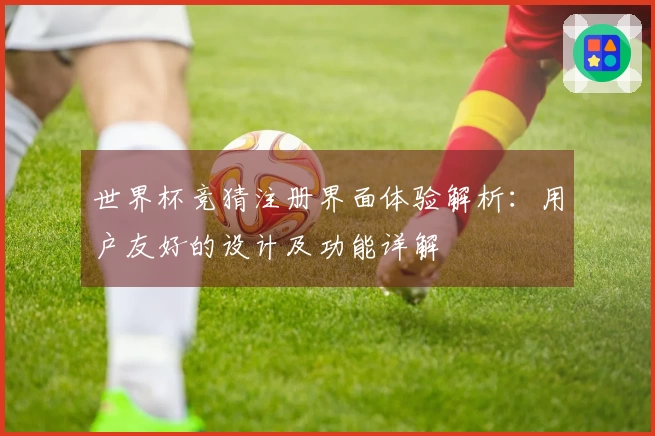 世界杯竞猜注册界面体验解析：用户友好的设计及功能详解